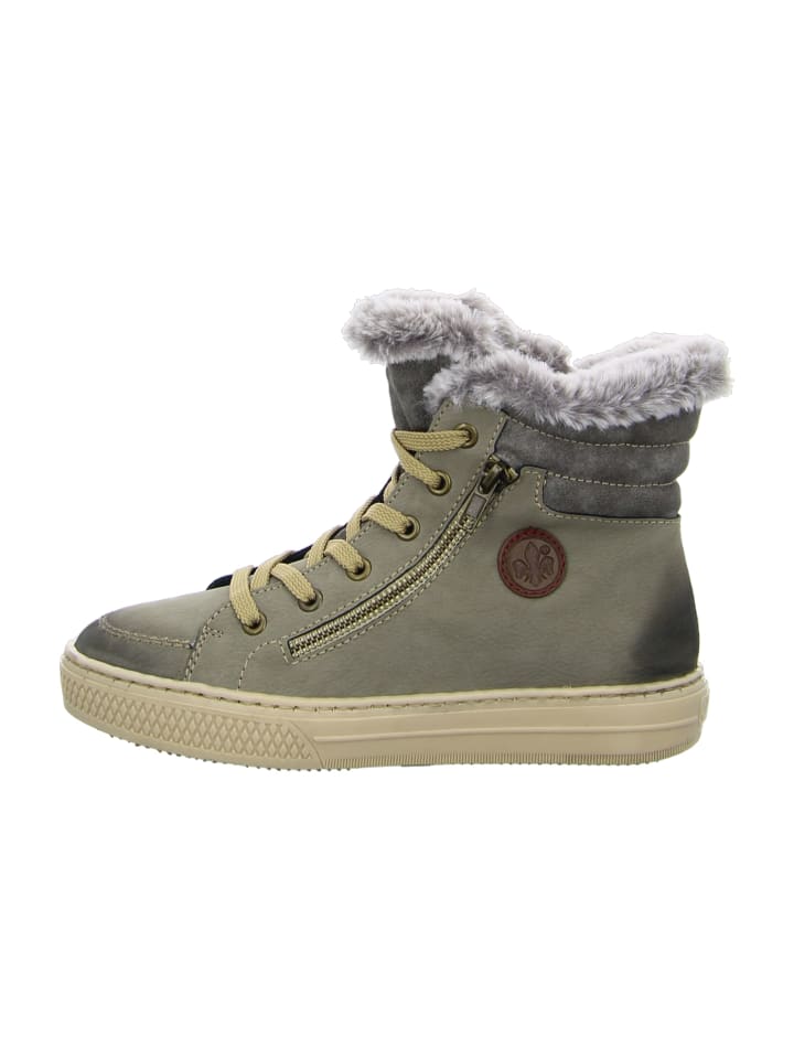 Schnürboots in Grau