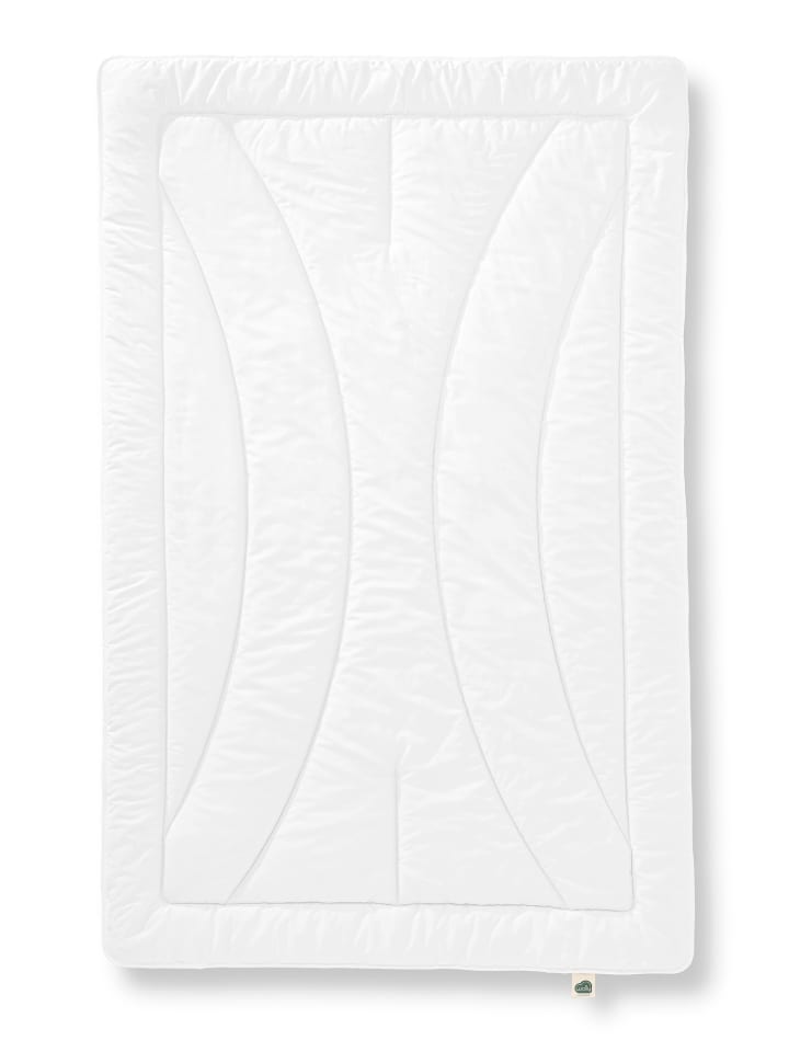 MYWOOL Ganzjahresbettdecke ''MEDIUM'' in Naturweiß