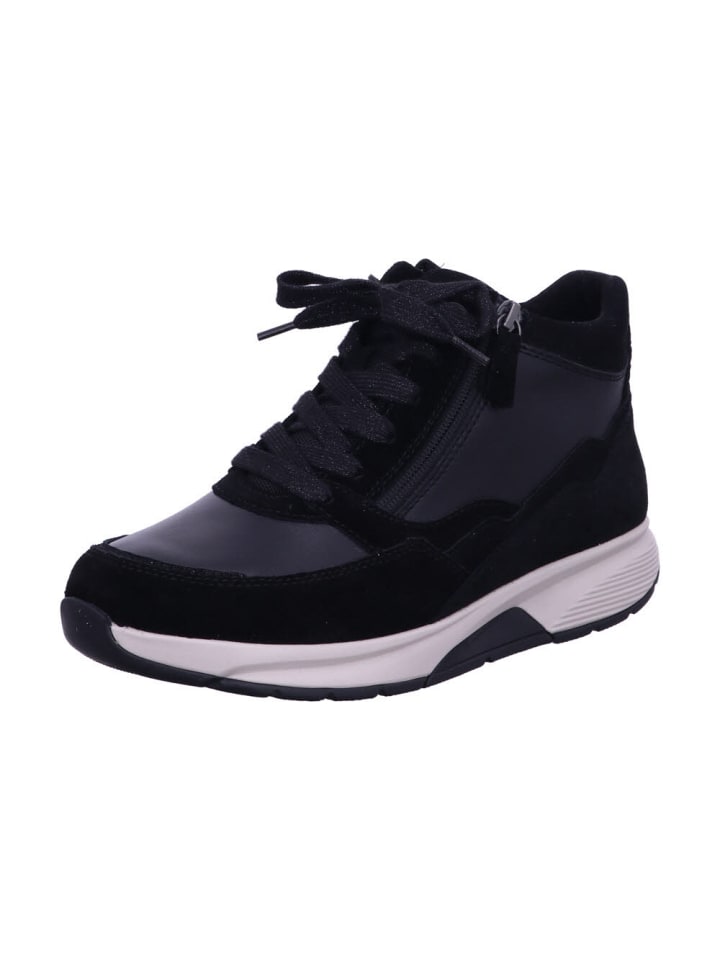 Sneaker High in schwarz