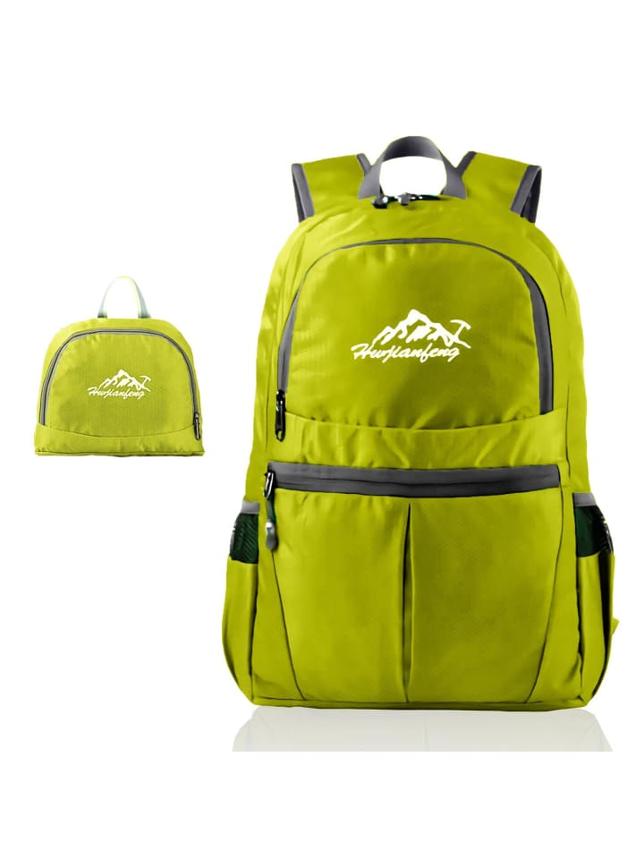 Faltbarer Rucksack - 36L in Limette