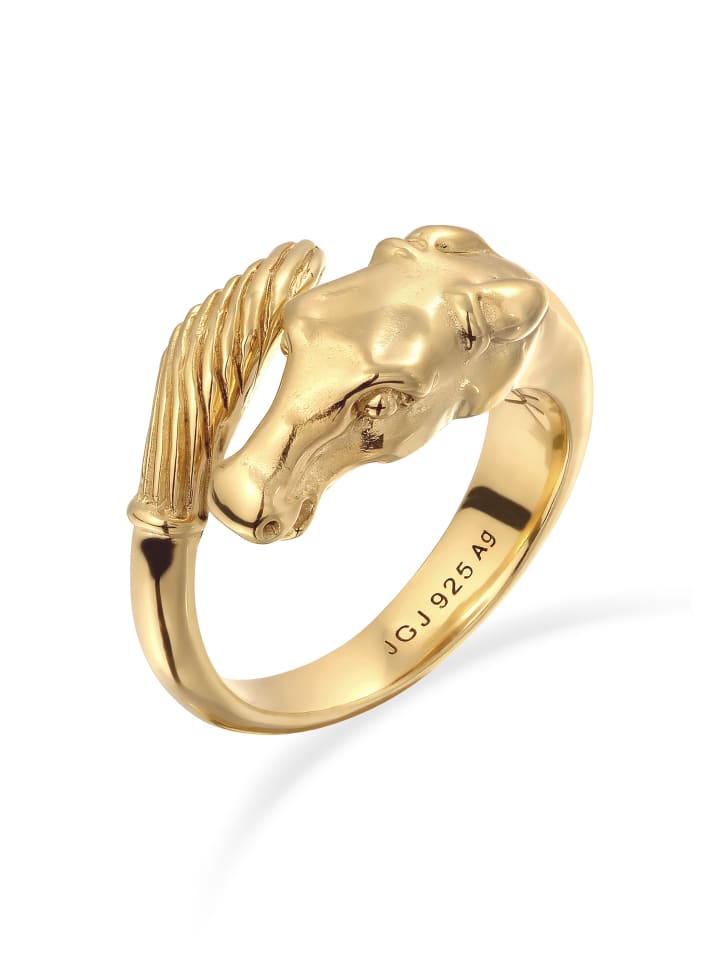Ring 925 Sterling Silber in Gold