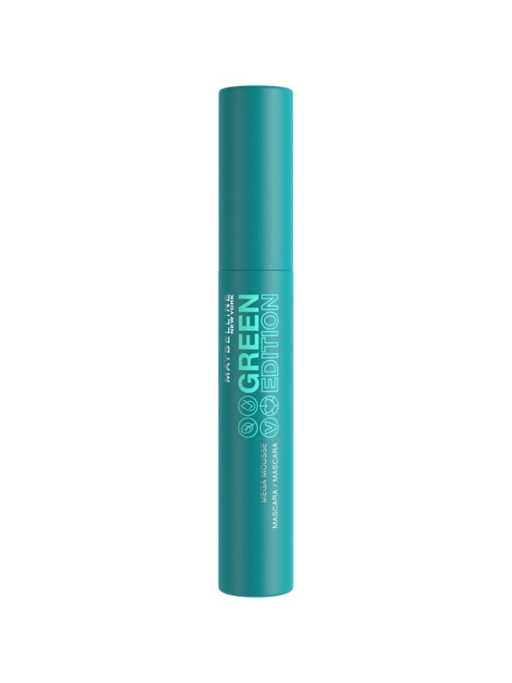 Mega-Schaum Mascara Green Edition - 01 Blackest Black
