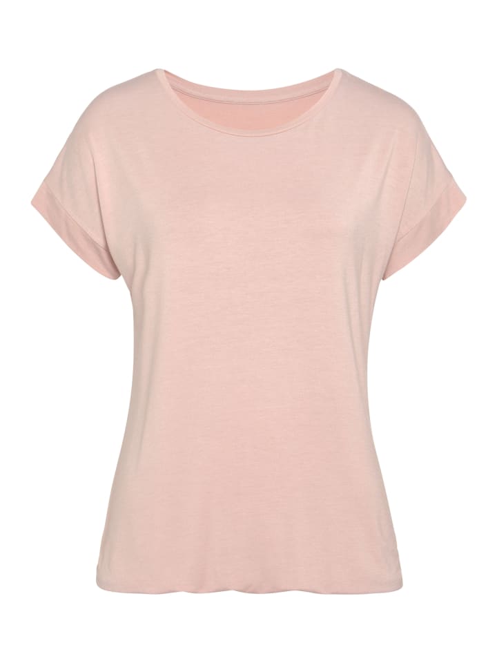 Kurzarmshirt in rose