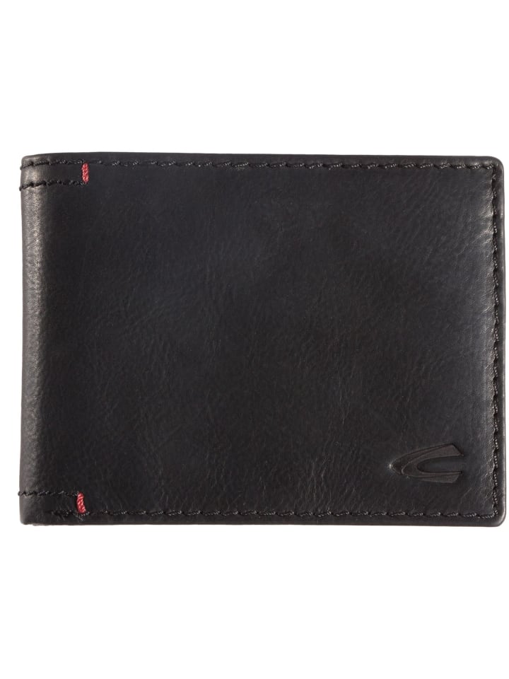 Salamanca Geldbörse Leder 12,5 cm schwarz