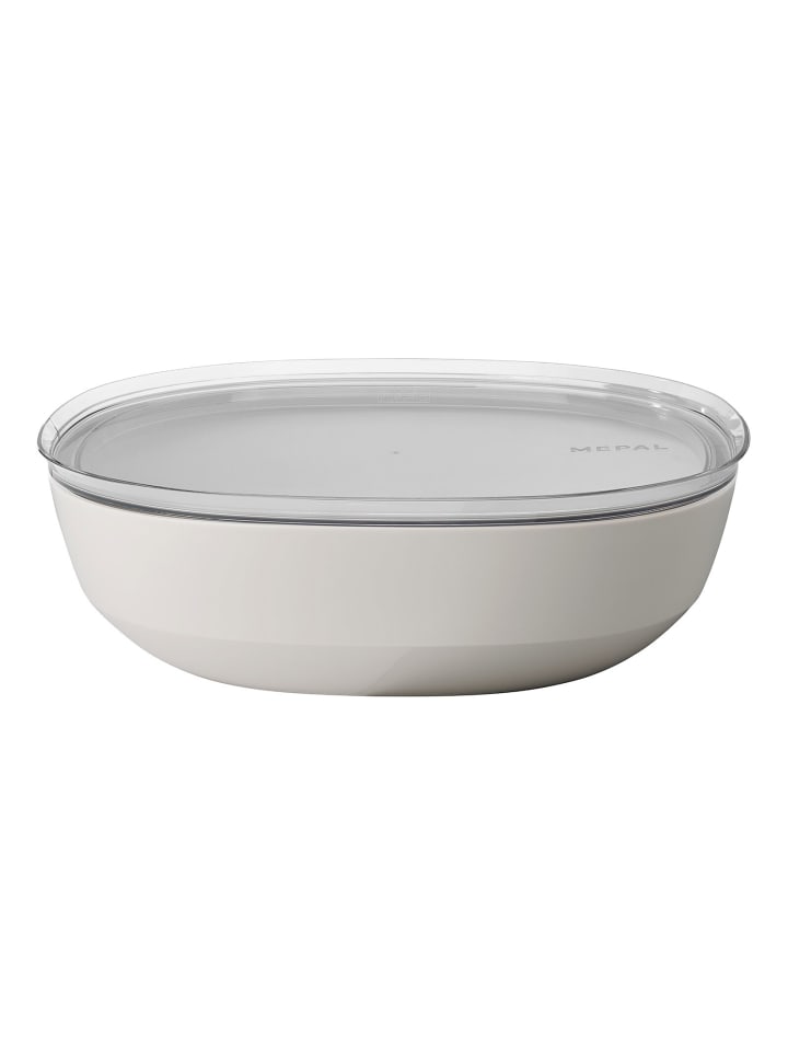 Servierschale mit Deckel Silueta in Nordic White 4000 ml
