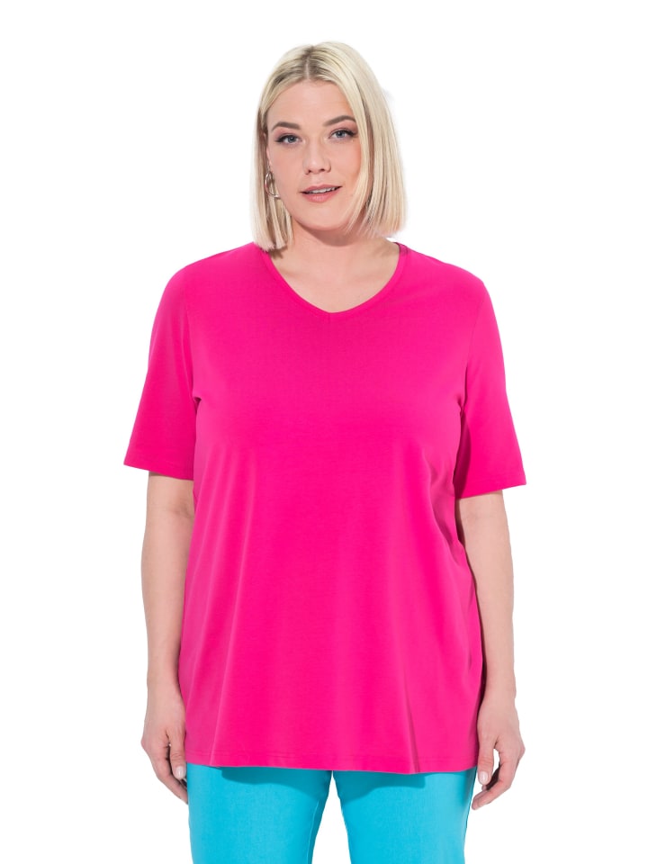 Shirt in magentapink