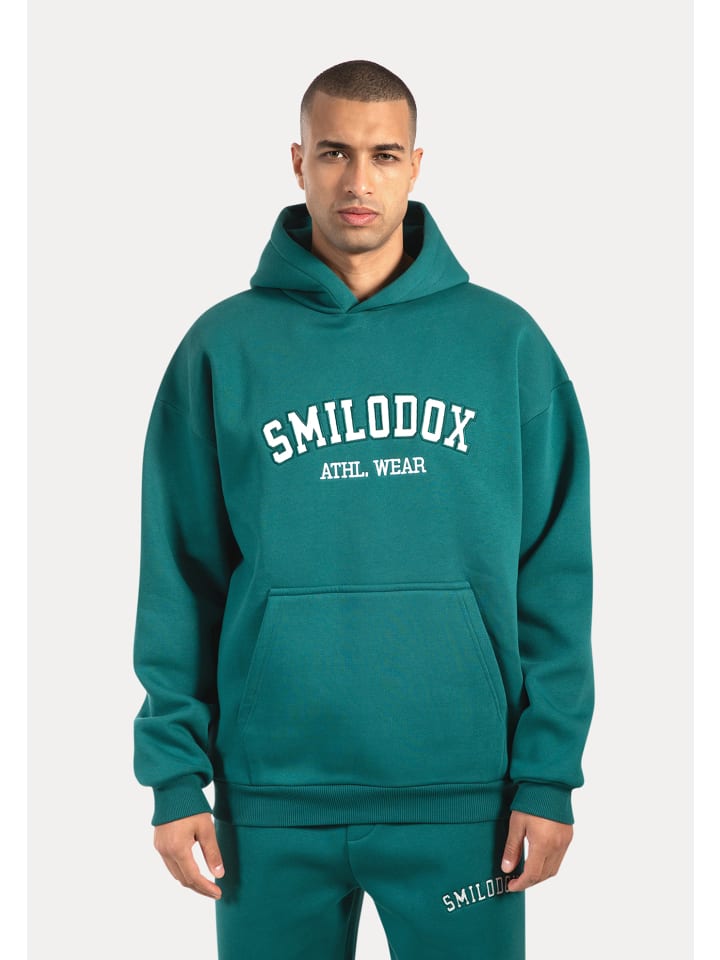 Hoodie Kayson in Dunkel Grün