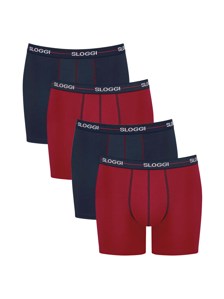Long Short / Pant Start in Blue - Dark combination