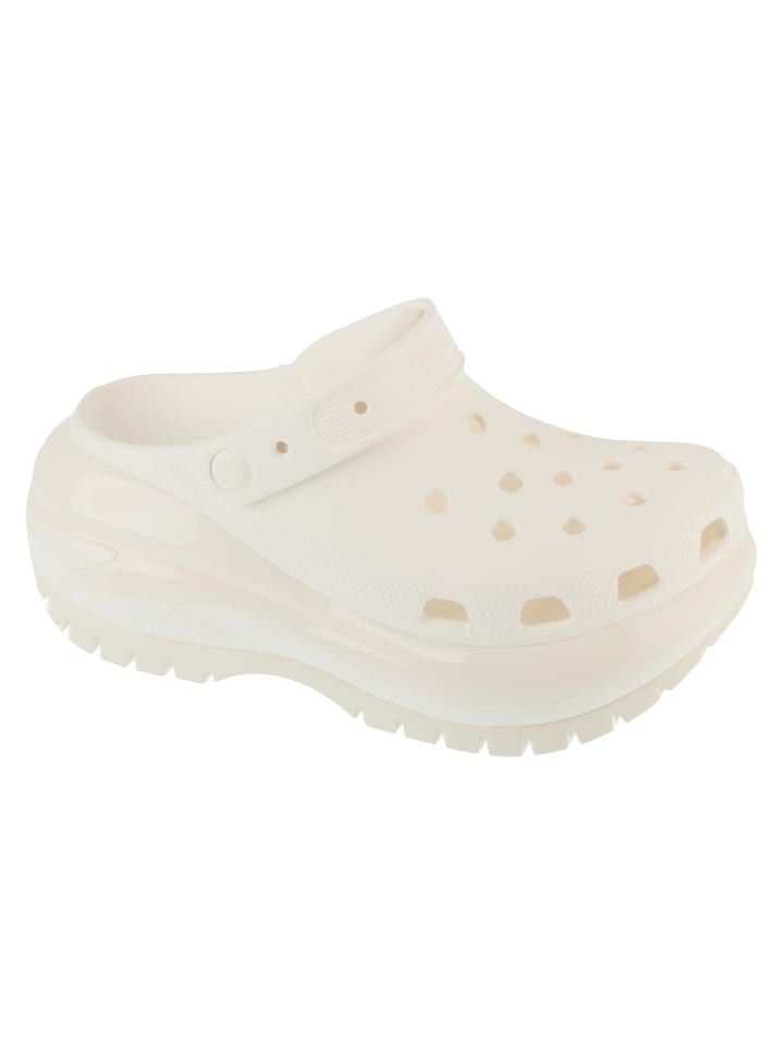 Crocs Classic Crush Clog in Weiß
