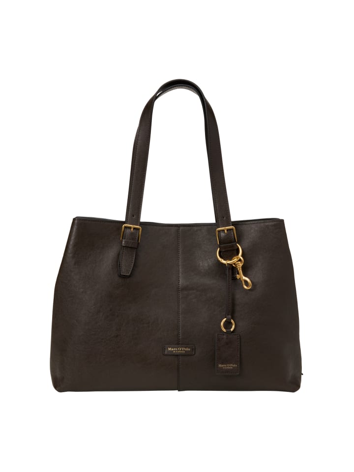 Shopper Model Phillis in Burnt Coffee