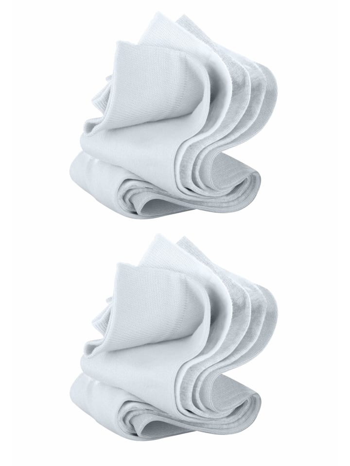 Freizeitsocken in 10x weiß