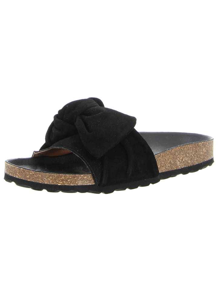 Pantolette in schwarz