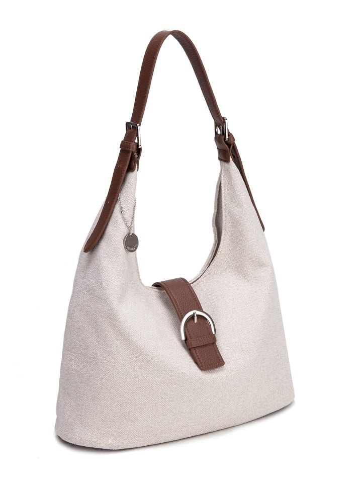 Schultertasche in COGNAC