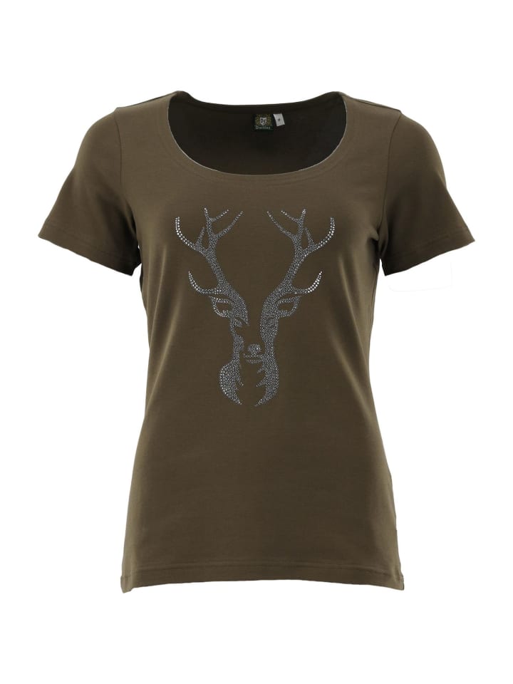 T-Shirt Femira in oliv