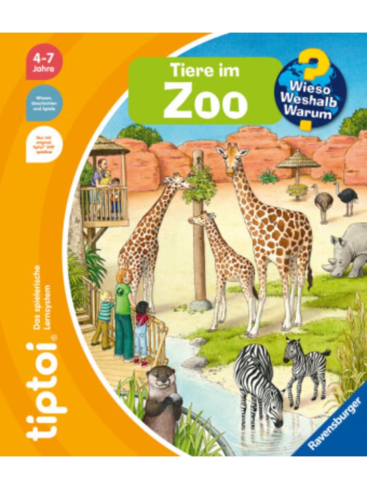 Buch - tiptoi® Wieso? Weshalb? Warum? - Tiere im Zoo