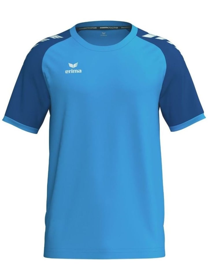 Sportshirt "Wings Jersey Shortsleeve" in Blau