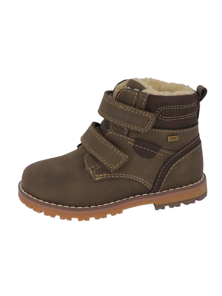 Stiefel mit Warmfutter in Grün