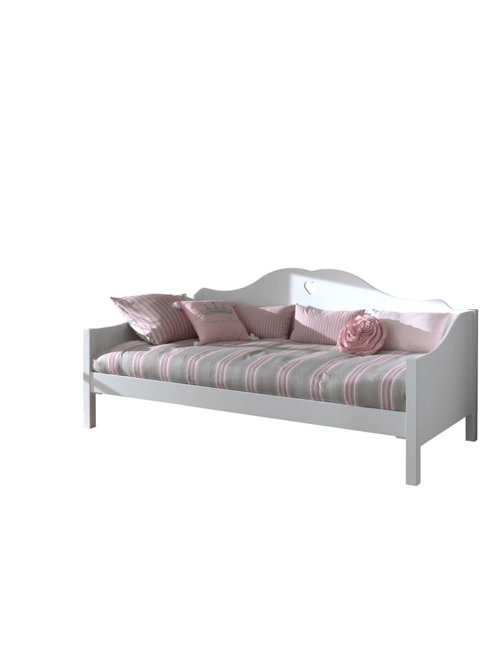KOJENBETT Kamila 211x95x97 aus MDF in Weiß