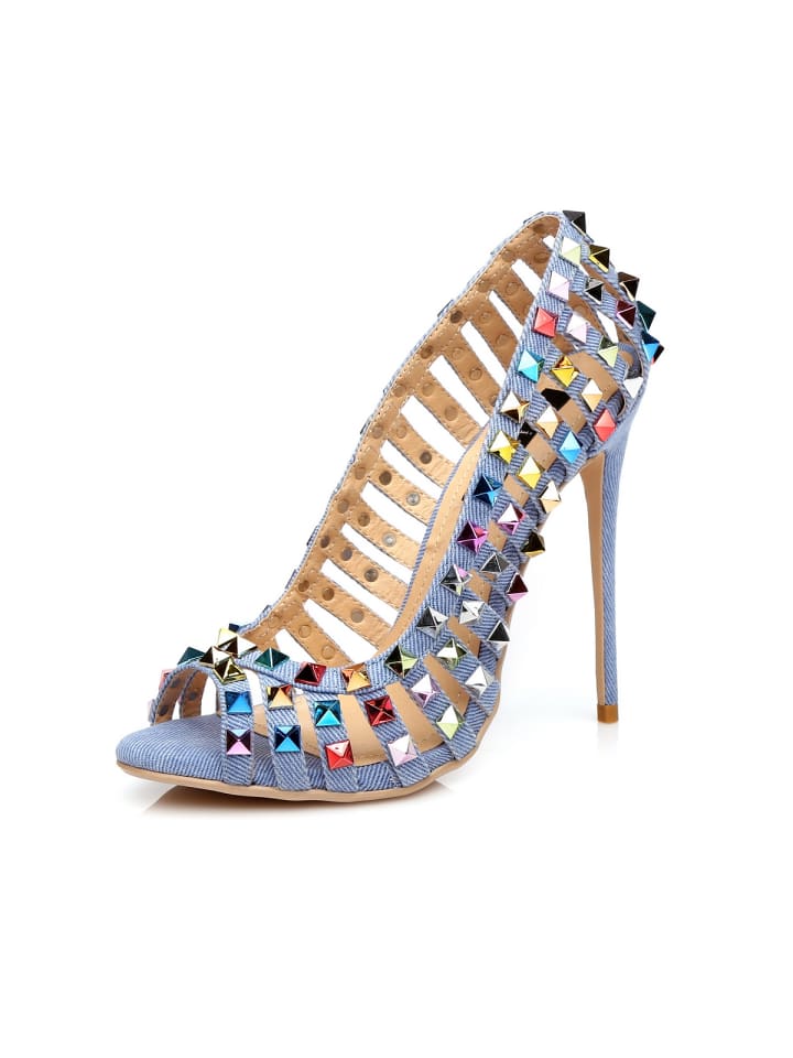 Pumps in Blau