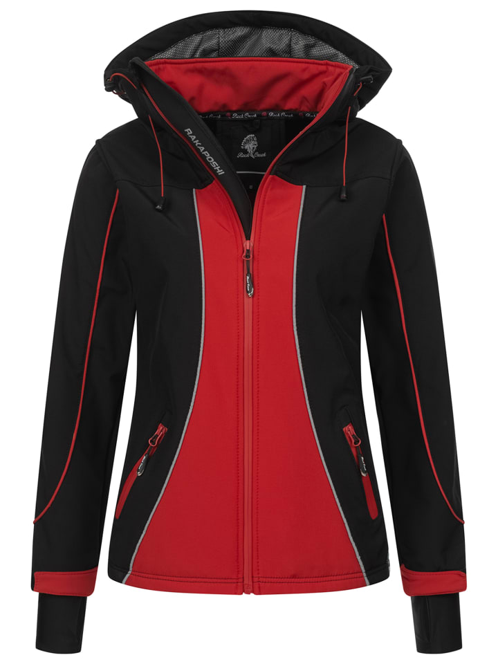Softshelljacke in Rot