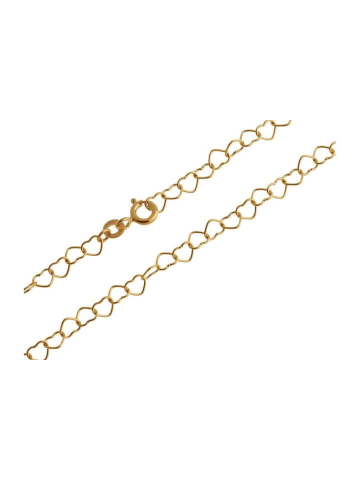 333 (8k) Goldkette "Herzen"