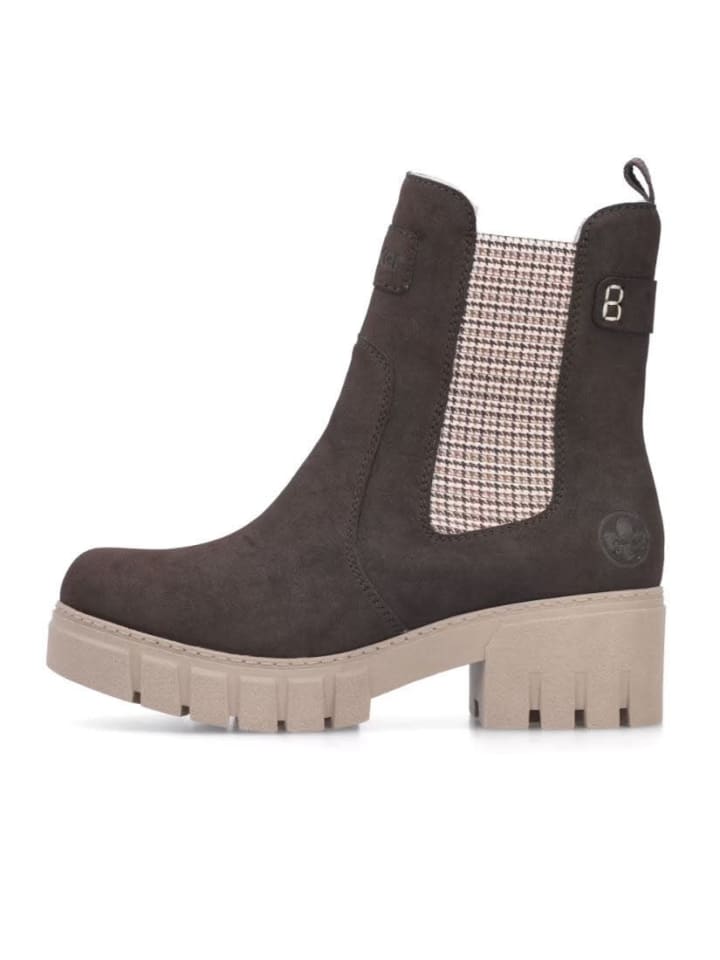 Stiefelette in braun