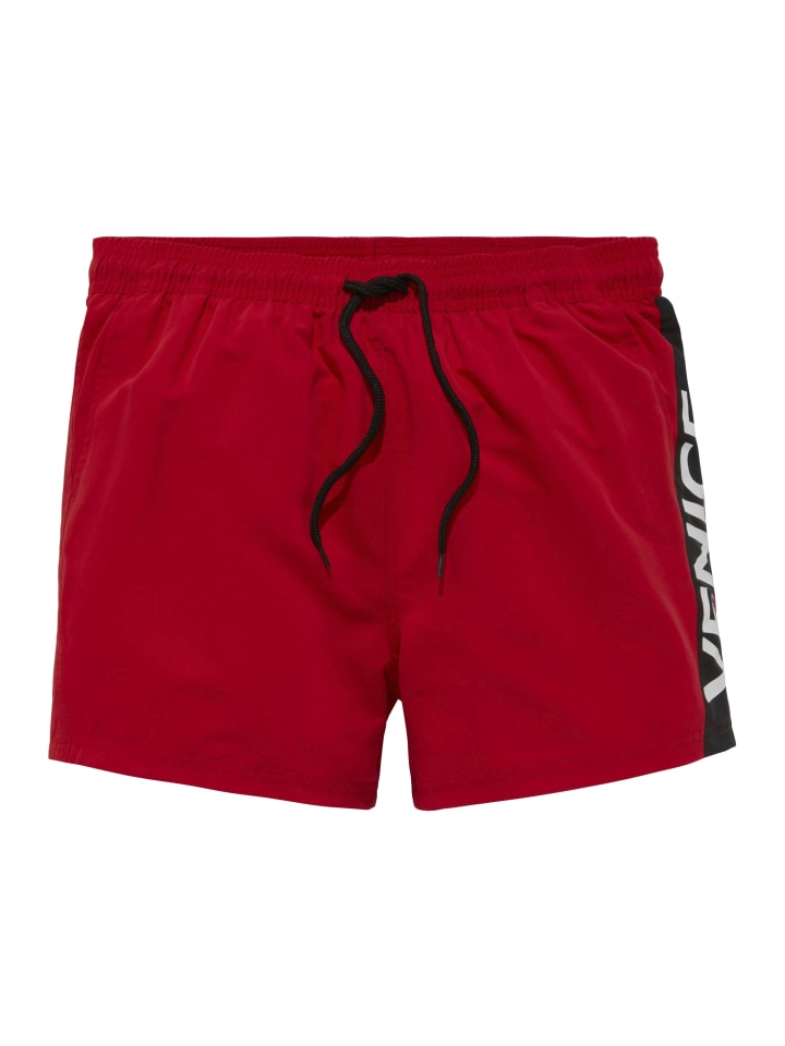 Badeshorts in rot
