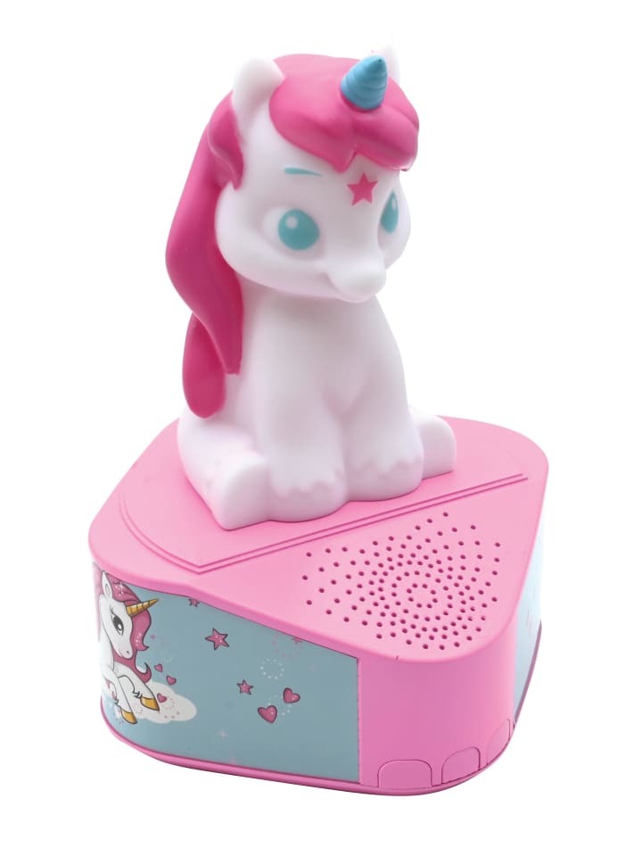 Bluetooth®-Lautsprecher mit leuchtender Einhorn-Figur