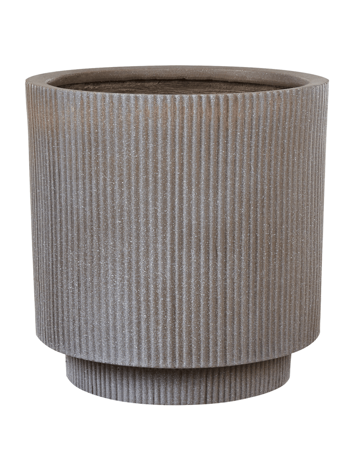 Outdoor Blumentopf DARIA in Beige - (W) 37 x (H) 37 x (L) 37 cm