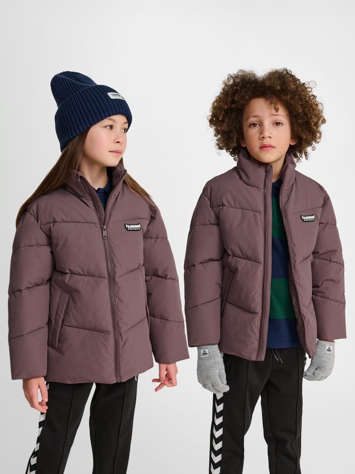 Reißverschluss Jacke Hmljr Puffer Kinder in PEPPERCORN
