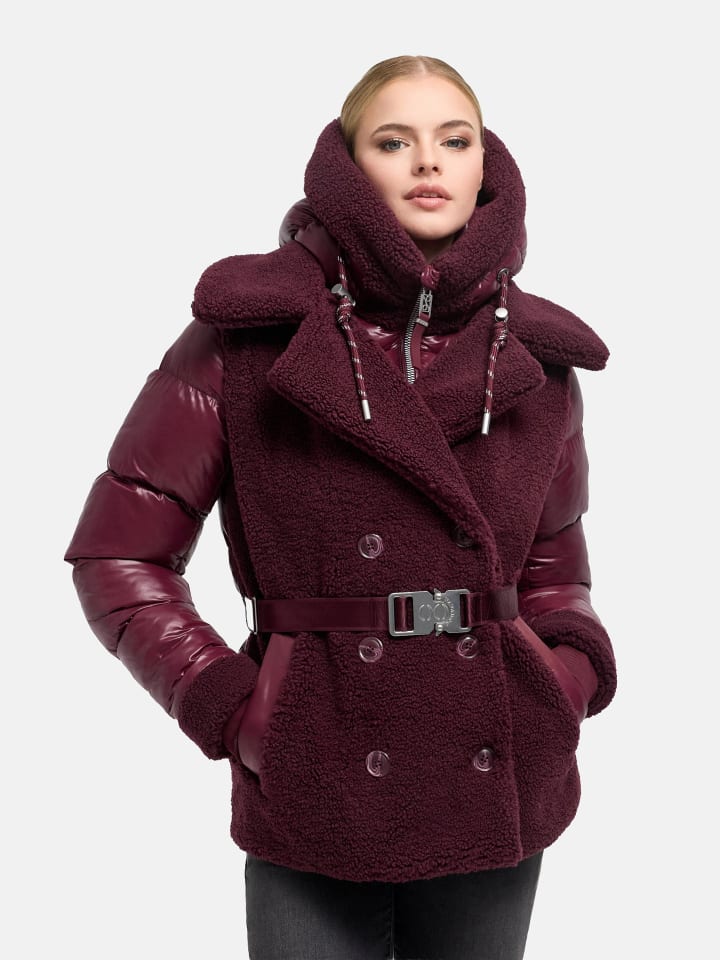 Winterjacke Kuschelhäschen 14 in Wine