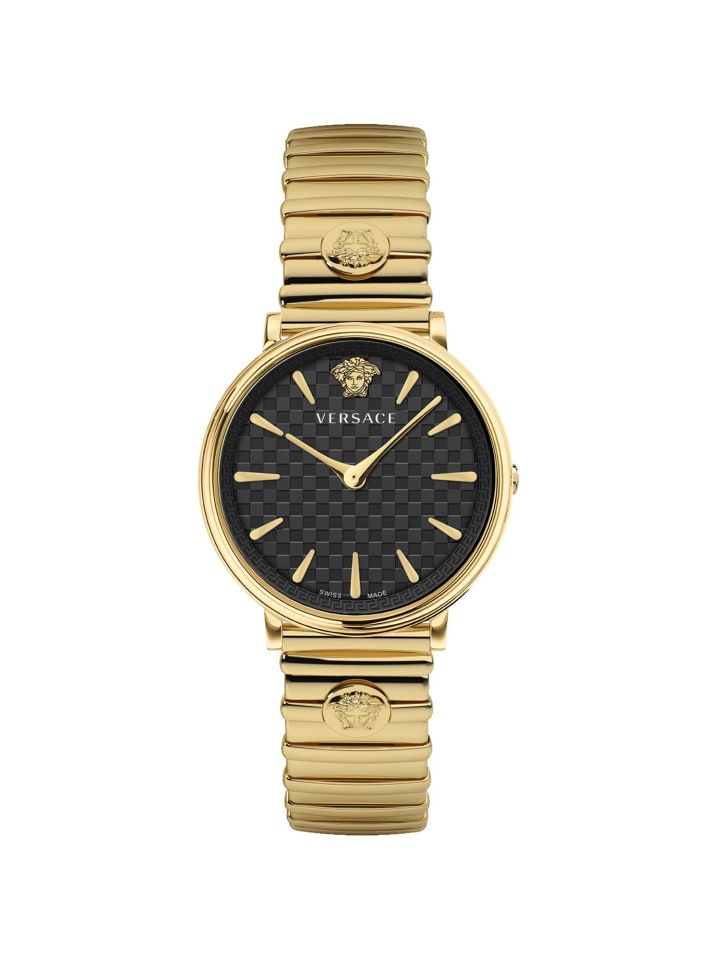 Versce Damen Armbanduhr V-CIRCLE 38 MM VE8104722 in gold