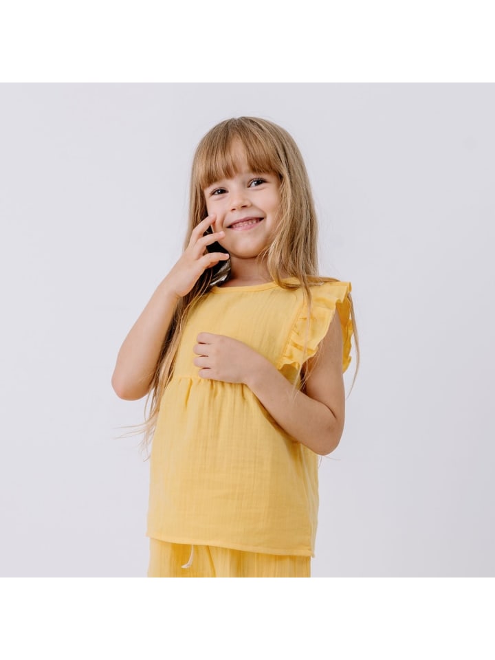 Bluse Golden Sun-Blouse Top