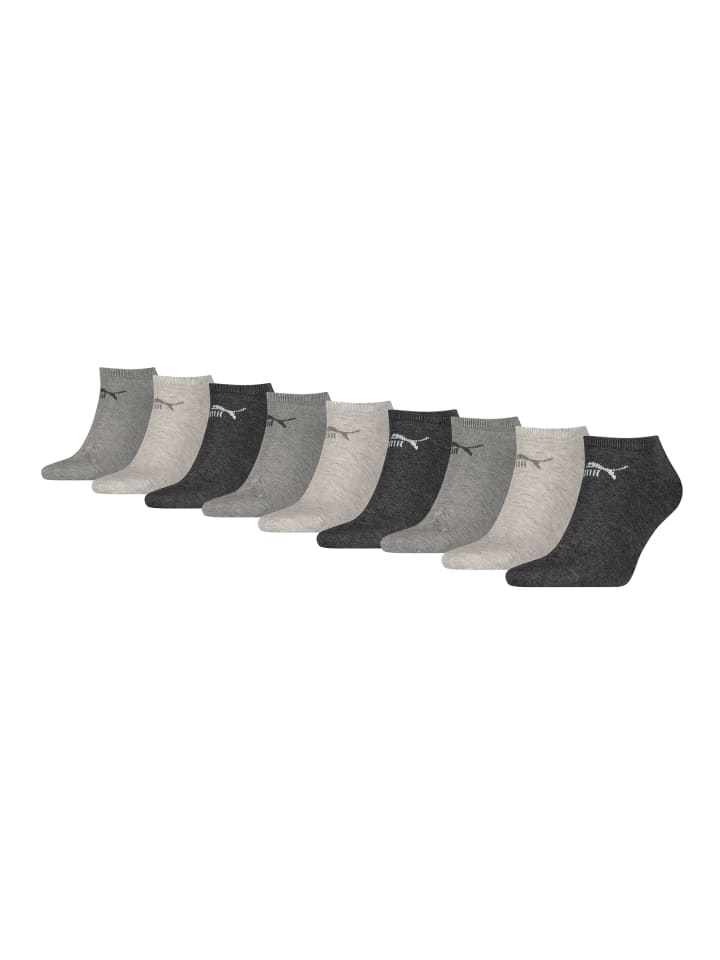 Socken PUMA SNEAKER-V 9P in 800 - anthraci/l mel grey/m me