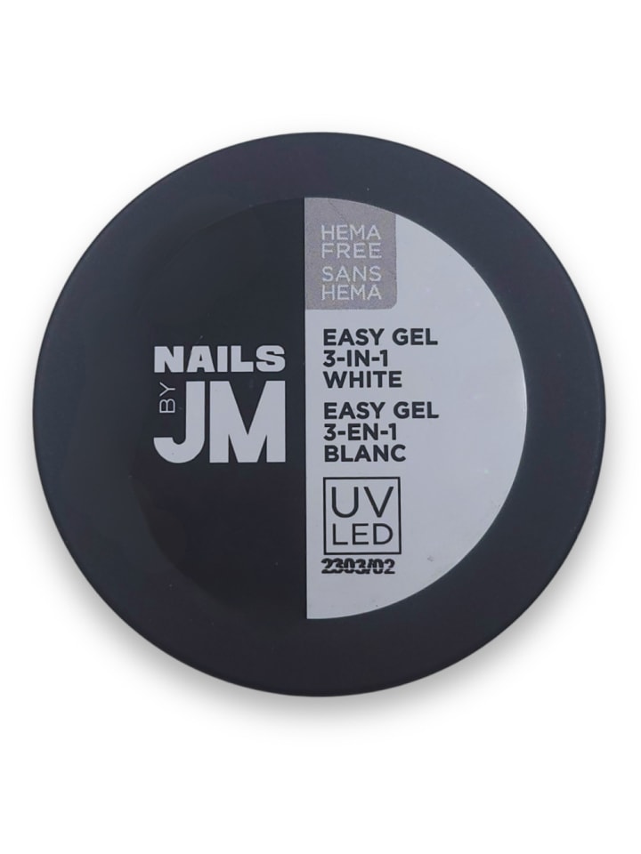 Easy Gel 3-in-1 Nagellack – Ohne HEMA - Weiss 20 ml