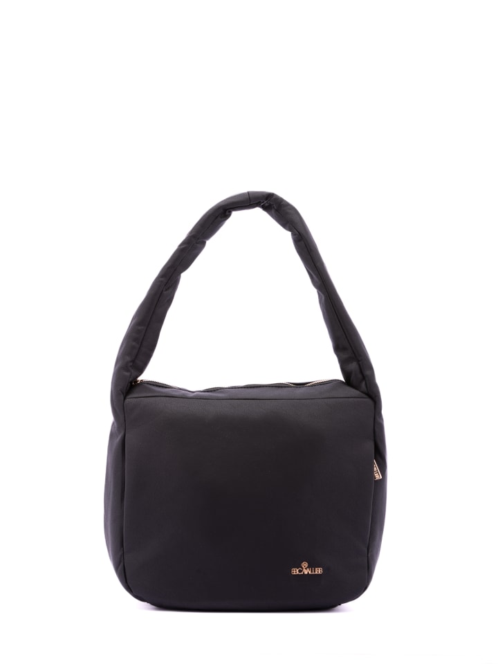 Schultertasche in BLACK