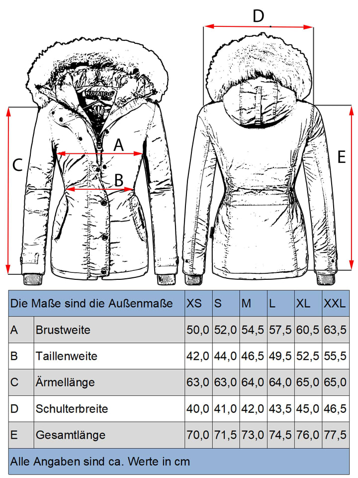 Navahoo Winterjacke Laura in Olive günstig kaufen | limango