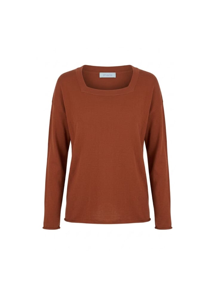 Braun Baumwolle Damen Pullover