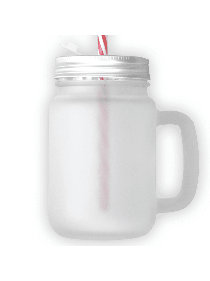 Glas Lama Springen ohne Spruch in Transparent