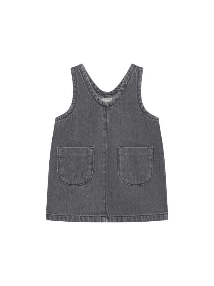 Kleid in Grey Denim
