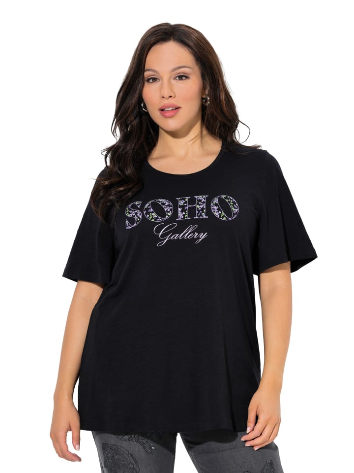 Shirt in schwarz