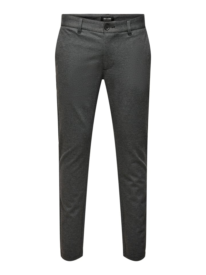 Chino Hose in Black 1