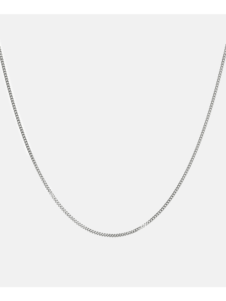 Halskette aus 585 Weißgold