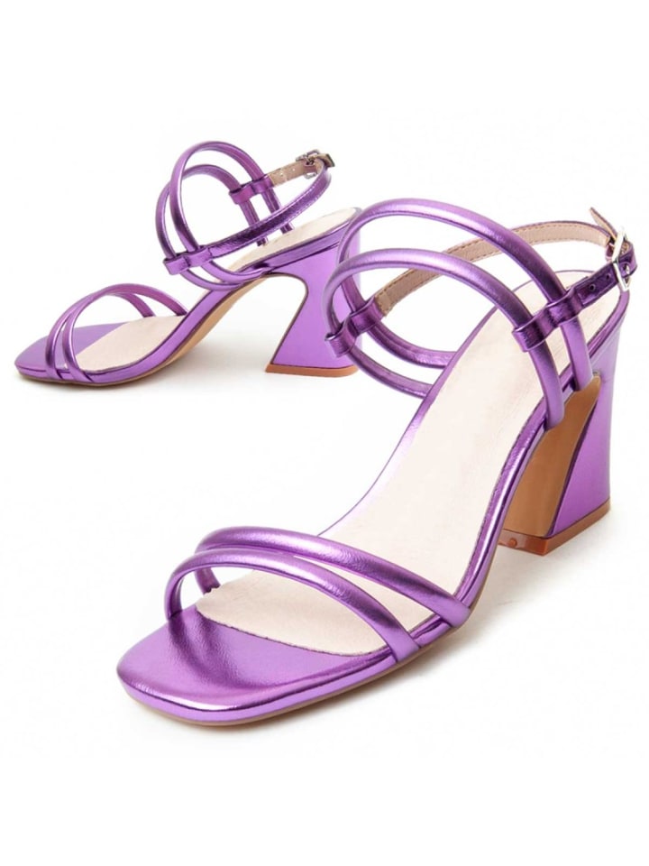 Sandalen Heel Sanndal13 in Lila