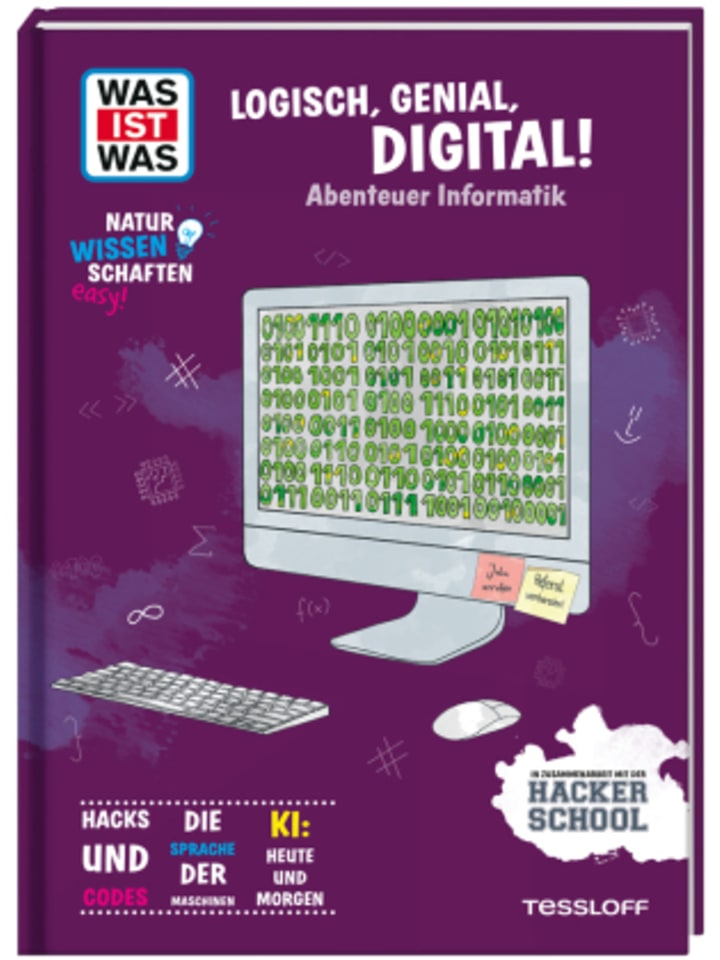 Buch - WAS IST WAS Naturwissenschaften easy! Logisch, genial, digital! Abenteue