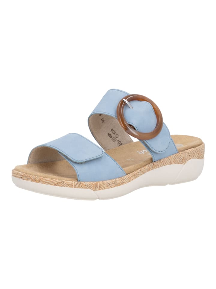 Pantoletten Aqua
