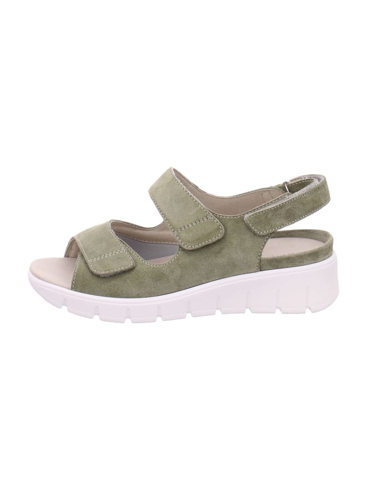 Komfort Sandalen in Grün