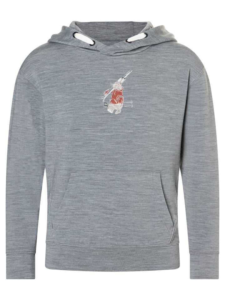 K SKI BUNNY HOODIE in grau