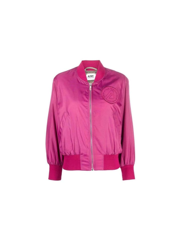 Mehrfarbig Nylon Bomberjacke