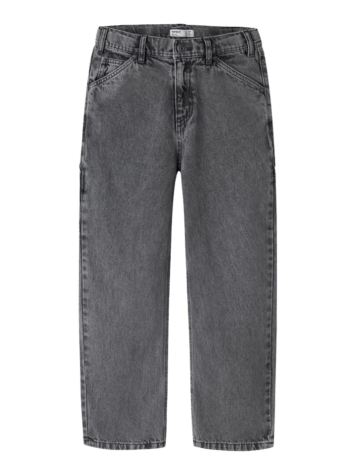 Jeans in Medium Grey Denim